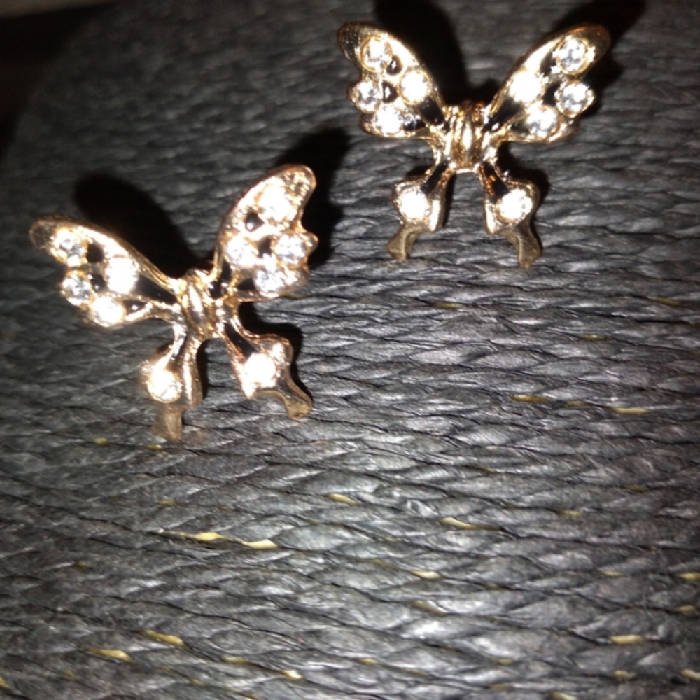Butterfly Earrings - Picture 8 of 11